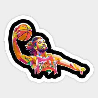 COBY WHITE Sticker